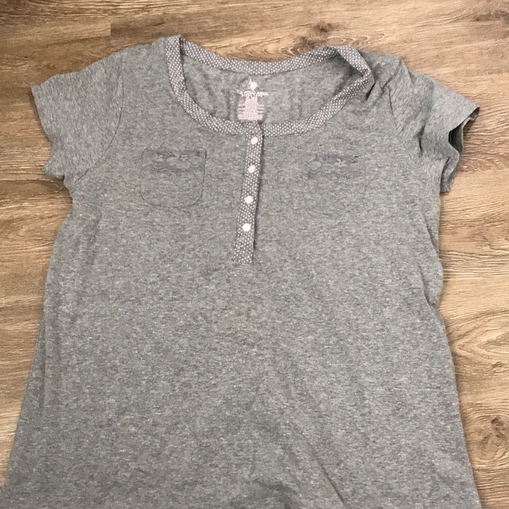 u.s. polo assn. pajama tshirt